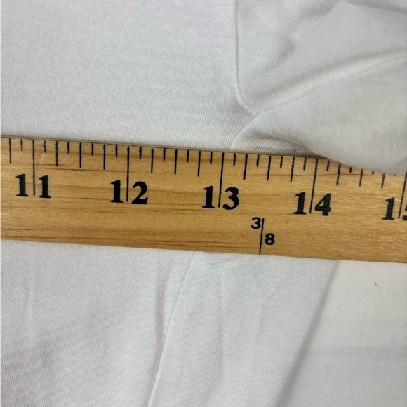 Rhône Basic White Men’s T-shirt Size S Lightweight Layering Luxurious - Picture 9 of 10